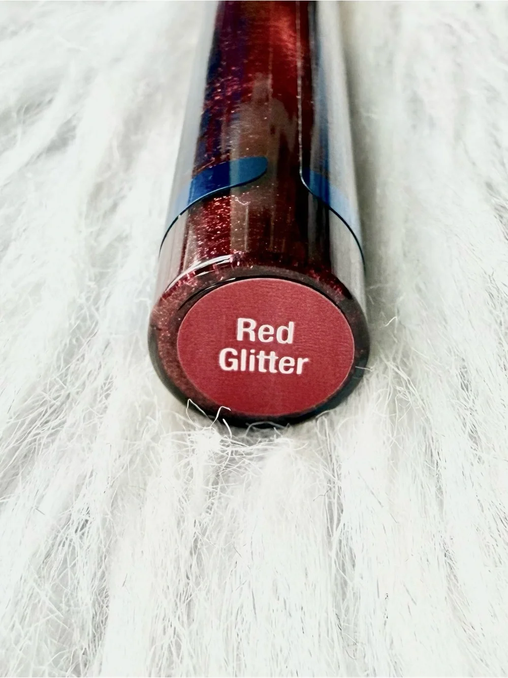 SeneGence Red Glitter Lip Gloss LipSense New and Sealed Full Size Shimmer Color